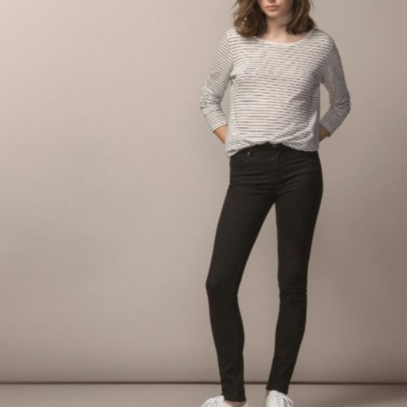 Massimo Dutti Black Skinny Jeans - Picture 1 of 5